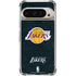 NBA Los Angeles Lakers Black Primary Logo Pixel 9/9 Pro Clear Case